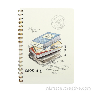 A5 Size Hardcover Spiral Notebook